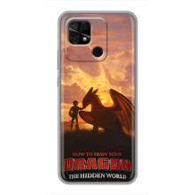 Чехол дракон Беззубик для Xiaomi Redmi 10C – Постер Беззубика