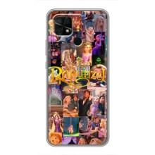 Чехол Рапунцель для Xiaomi Redmi 10C (Рапунцель коллаж)
