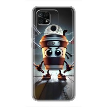 Чохол з мемом Тралалело тралала на Xiaomi Redmi 10C (Капучіно асасіно)
