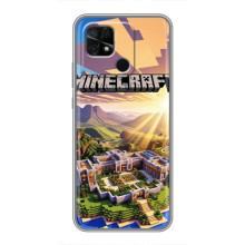 Чохол з картинками Майнкрафт для Сяомі Редмі 10Ц (Minecraft)