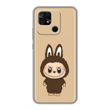 Чохол з Лабубу на Xiaomi Redmi 10C – Коричневий Лабубу