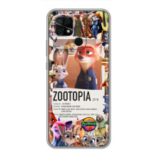 Чохол Зоотрополіс на Xiaomi Redmi 10C – Колаж Зоо