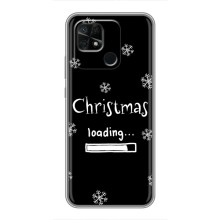 Рождественские, Праздничные Чехлы для Редми 10С (Christmas loading)