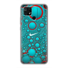 Силиконовый Чехол на Xiaomi Redmi 10C с картинкой Nike (Найк зеленый)