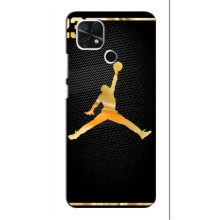 Силиконовый Чехол Nike Air Jordan на Редми 10с (Джордан 23)
