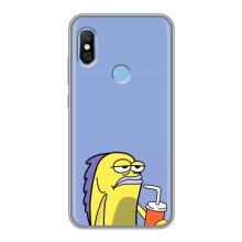 Бампер з принтом Меми для Xiaomi Redmi 6 pro – Байдужість