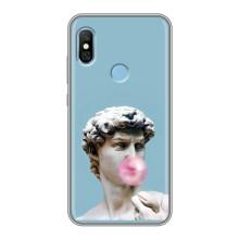 Бампер з принтом Меми для Xiaomi Redmi 6 pro – Статуя Давида