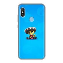 Бампер (ТПУ) с принтом Brawl Stars на Редми 6 Про – Поко