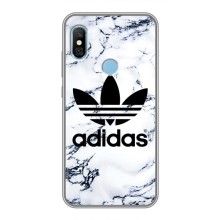 Чохли Адидас для Xiaomi Redmi 6 pro (AlphaPrint) (Адідас на мраморі)