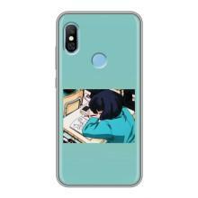 Чехол с персонажами АНИМЕ на Xiaomi Redmi 6 pro – Аканэ Тэндо