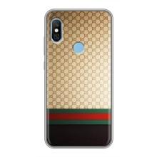 Чехлы Бренд GUCCI для Xiaomi Redmi 6 pro – Фон Гуччи
