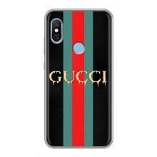 Чехлы Бренд GUCCI для Xiaomi Redmi 6 pro – GUCCI