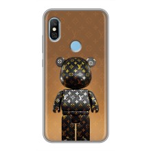 Чехлы для Xiaomi Redmi 6 pro - Bearbrick Louis Vuitton (PREMIUMPrint)