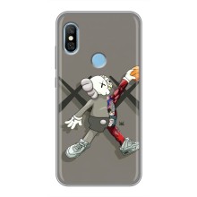 Чохли для Xiaomi Redmi 6 pro - Bearbrick Louis Vuitton (PREMIUMPrint) (Беарбрік Джордан)