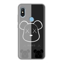 Чехлы для Xiaomi Redmi 6 pro - Bearbrick Louis Vuitton (PREMIUMPrint) (БеарБрик глаза)