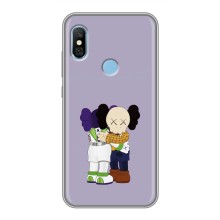 Чехлы для Xiaomi Redmi 6 pro - Bearbrick Louis Vuitton (PREMIUMPrint) (Дружба Беарбрик)