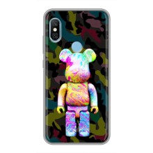 Чехлы для Xiaomi Redmi 6 pro - Bearbrick Louis Vuitton (PREMIUMPrint) (Яркий Bearbrick)