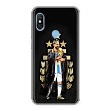 Чохли для Xiaomi Redmi 6 pro (Leo чемпіон) (AlphaPrint) (Мессі Король)