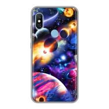 Чехлы КОСМОС для Xiaomi Redmi 6 pro – Космический мир