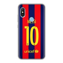 Чехлы Месси для Xiaomi Redmi 6 pro (AlphaPrint) (Messi Barca 10)