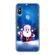 Чехлы на Новый Год Xiaomi Redmi 6 pro (Маленький Дед Мороз)