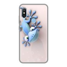 Чохли з зображенням різних тварин на Xiaomi Redmi 6 pro (Геккон)