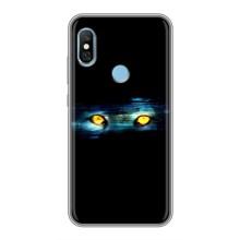 Чохли з зображенням різних тварин на Xiaomi Redmi 6 pro (Очі)