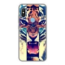 Чохли з зображенням різних тварин на Xiaomi Redmi 6 pro (Яскравий Тигр)
