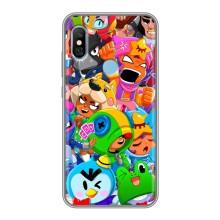 Чехлы Brawl Stars для Xiaomi Redmi 6 pro (AlphaPrint)