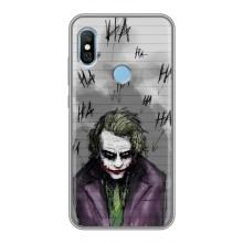 Чохли з картинкою Джокера на Xiaomi Redmi 6 pro – Joker клоун
