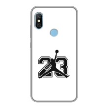 Чохли для Xiaomi Redmi 6 pro - з картинкою JORDAN (AlphaPrint) (Jordan 23)