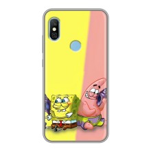 Чехлы с Патриком на Xiaomi Redmi 6 pro (Звонок)