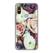 Чохли з принтом Троянд для Xiaomi Redmi 6 pro – Букет Троянд