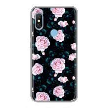 Чохли з принтом Троянд для Xiaomi Redmi 6 pro – Чайні троянди