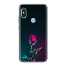 Чохли з принтом Троянд для Xiaomi Redmi 6 pro – Нічна троянда