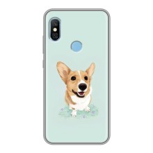 Чохли з собаками для Xiaomi Redmi 6 pro (VPrint) (Коргі)
