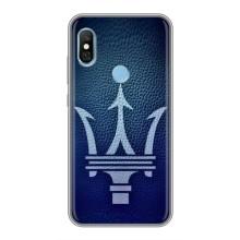 Чехлы с тематикой "Крутые машины" на Xiaomi Redmi 6 pro – Лого Maserati