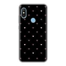 Чехлы с тематикой "Маленькие Сердечки" на Xiaomi Redmi 6 pro (Маленькие сердечки)