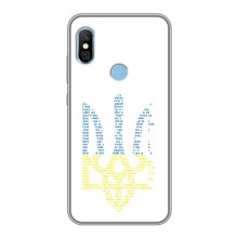 Чохли для Xiaomi Redmi 6 pro Укр. Символіка (AlphaPrint) (Герб з букв)