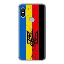 Чехлы УПА (Красно-Чёрный) на Xiaomi Redmi 6 pro – Флаг УПА