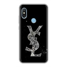 Чохол (Dior, Prada, YSL, Chanel) для Xiaomi Redmi 6 pro (YSL)