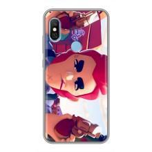Чехол для Xiaomi Redmi 6 pro Бравл Старс (VPrint)