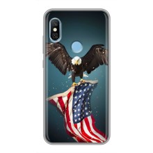 Чохол Прапор USA для Xiaomi Redmi 6 pro (Орел і прапор)