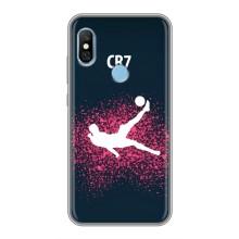 Чехол Криштиану Роналду для Xiaomi Redmi 6 pro – CR7 Удар