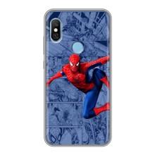 Силіконовий Чохол для Xiaomi Redmi 6 pro – Людина павук
