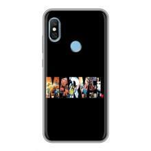 Силіконовий Чохол для Xiaomi Redmi 6 pro – MARVEL