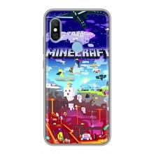 Чехол майнкрафт для Xiaomi Redmi 6 pro – MINECRAFT