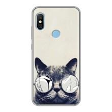 Чехол на тематику: Коты для Xiaomi Redmi 6 pro – Модный кот