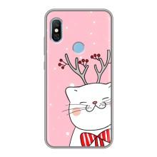 Чехол на тематику: Коты для Xiaomi Redmi 6 pro – Зимний кот