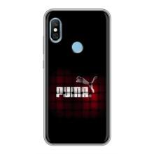 Чохол з Брендами одягу на Редмі 6 Про – PUMA стиль